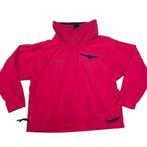 Vintage Rare Columbia Sports Oversized Windbreaker Rain Jacket Pullover (size L)